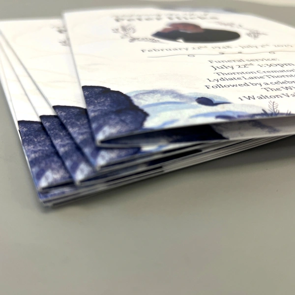 Order of Service Booklet