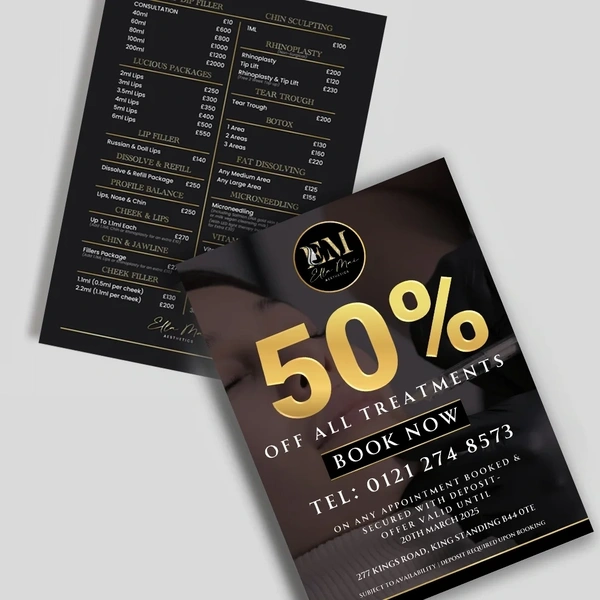 A5 Flyer Double Sided