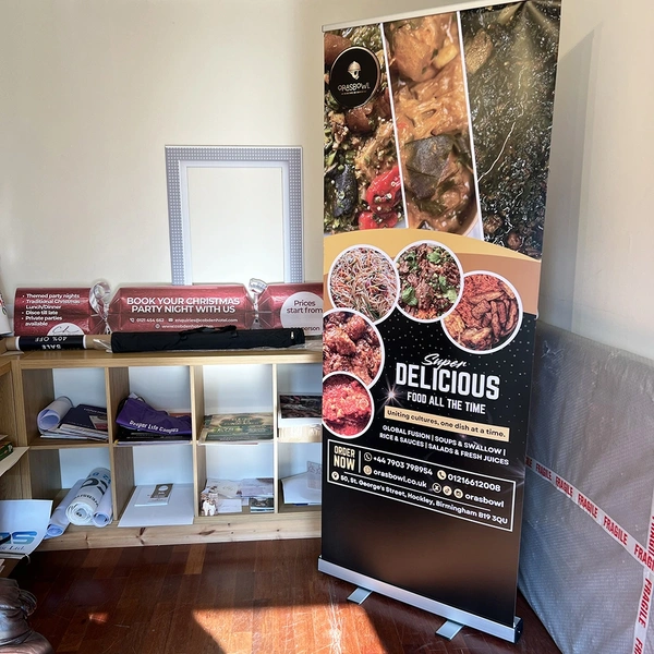 Same Day Roller Banners with Carry Case