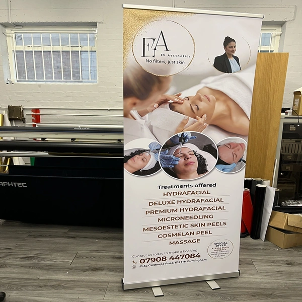 Same Day Roller Banners with Carry Case